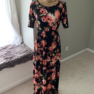 Mikarose Floral Maxi Dress